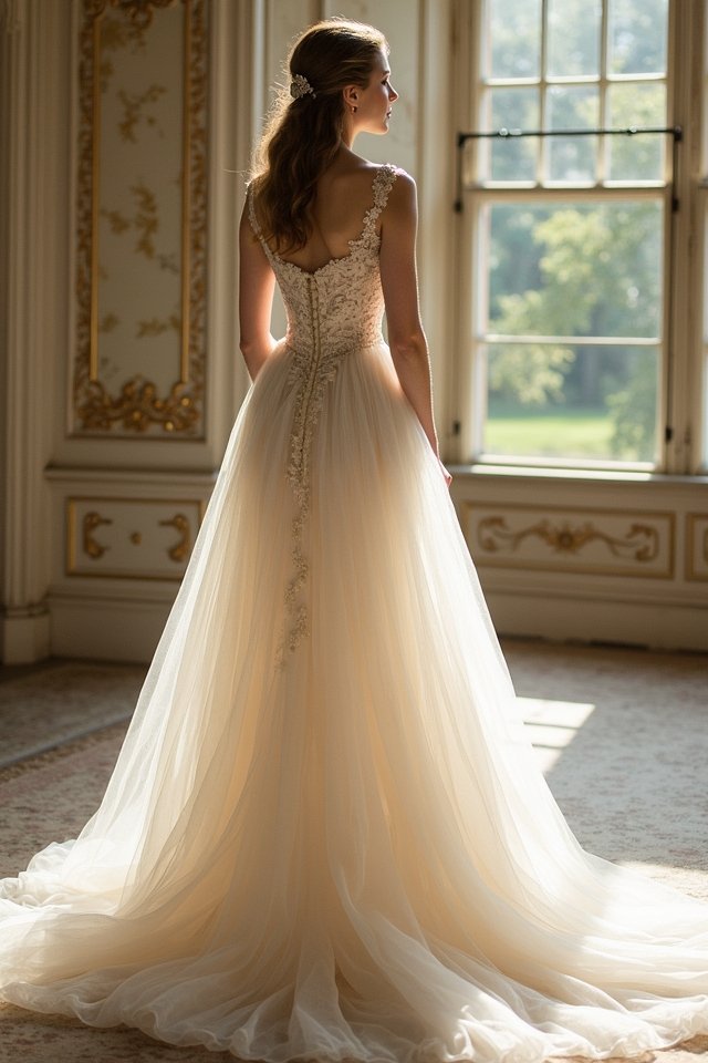 romantic historical elegance dress