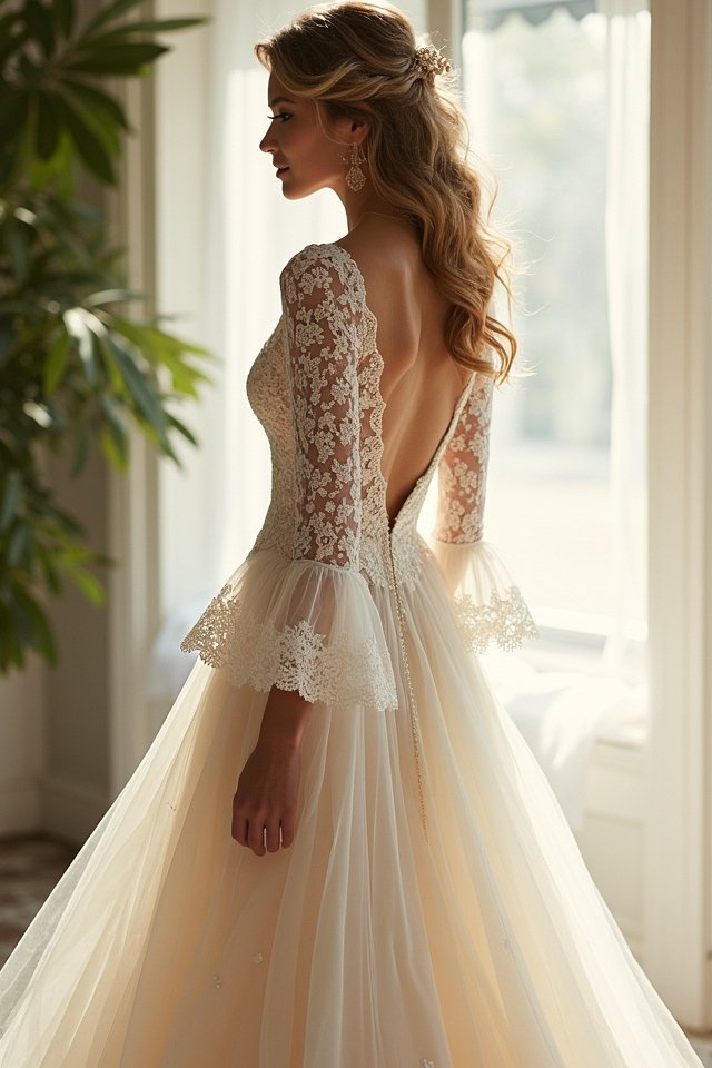 romantic lace wedding elegance
