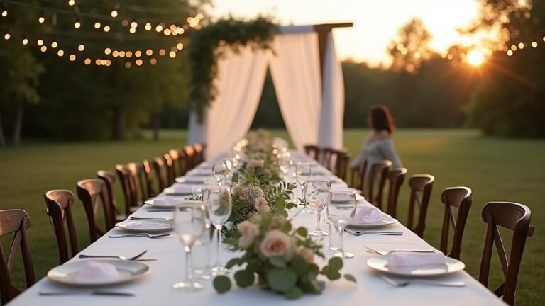 romantic modern wedding ideas