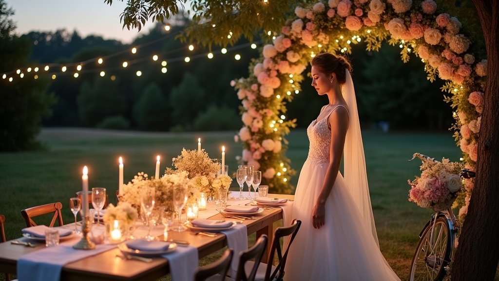 romantic modern wedding inspiration