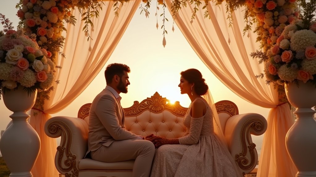 romantic nikah wedding moments