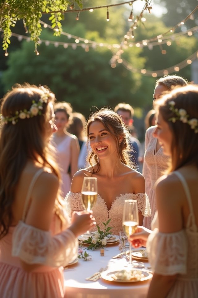 romantic off the shoulder dresses