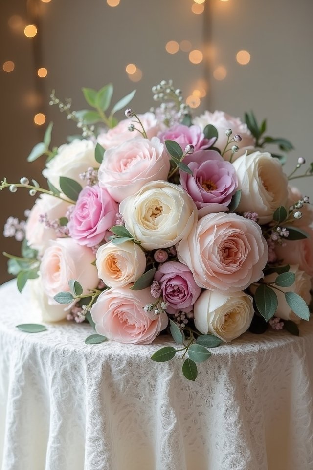 romantic soft pastel blooms