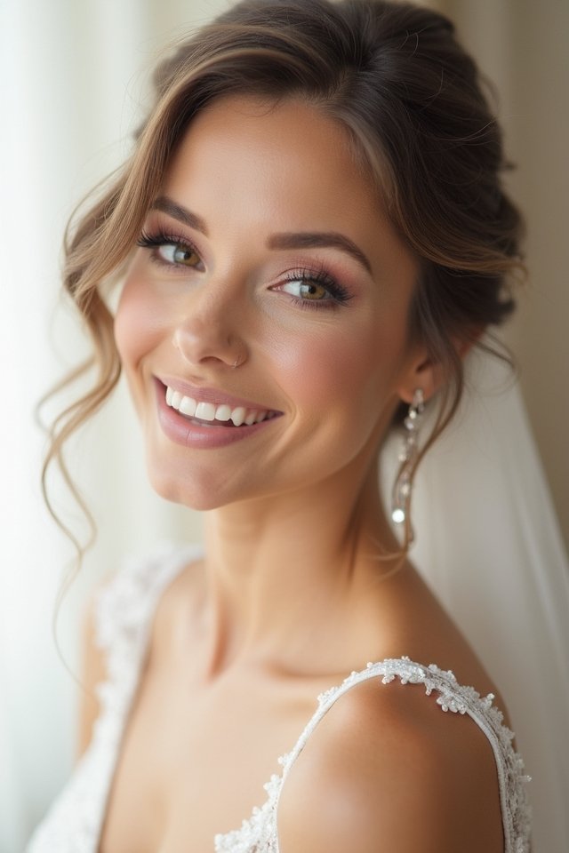 romantic soft pink hues