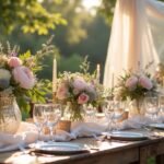 romantic summer wedding colors