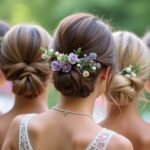 romantic updo wedding hairstyles