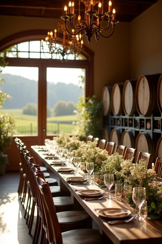 romantic vineyard wedding venue