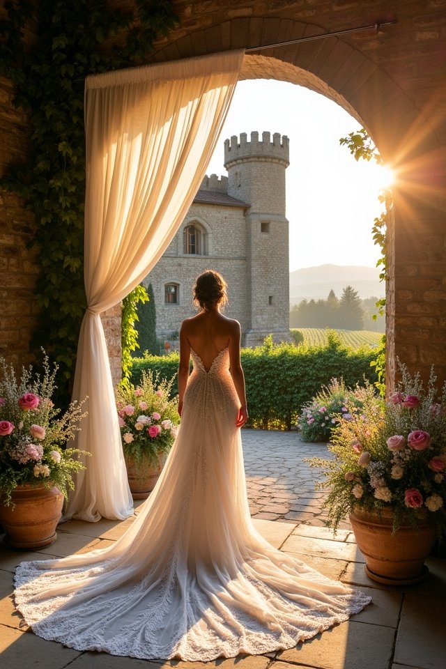 romantic vineyard wedding venue