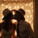 romantic vintage photobooth sessions