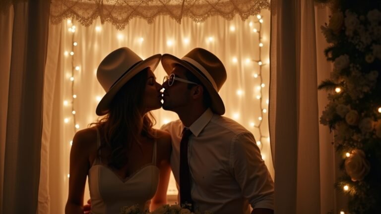 romantic vintage photobooth sessions