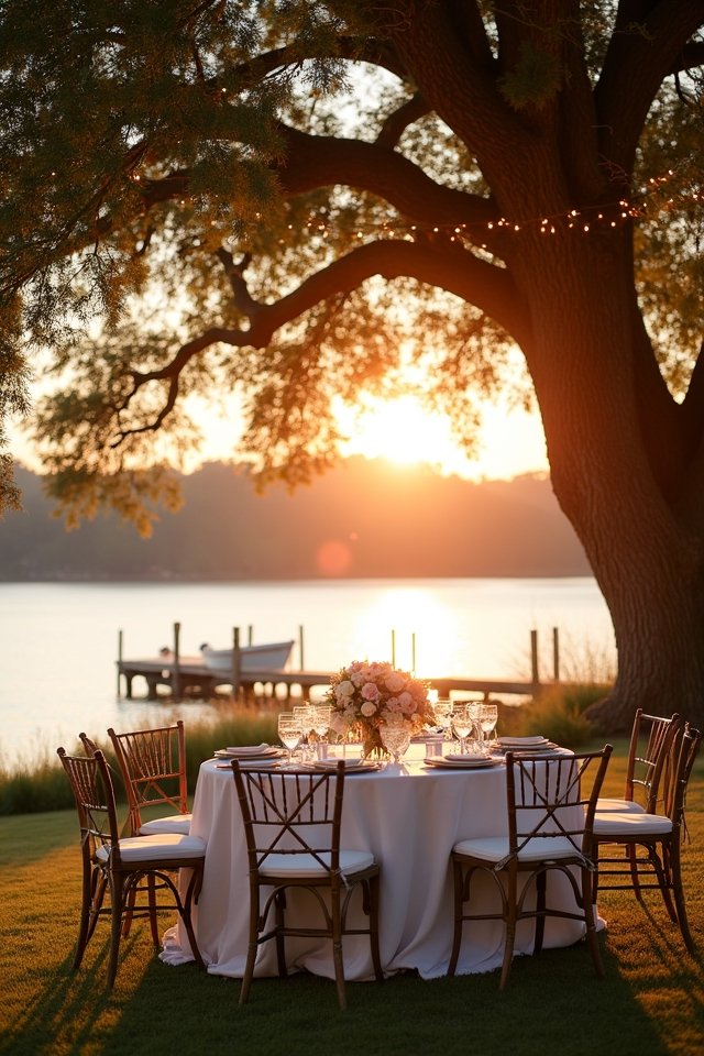 romantic waterfront wedding dreams