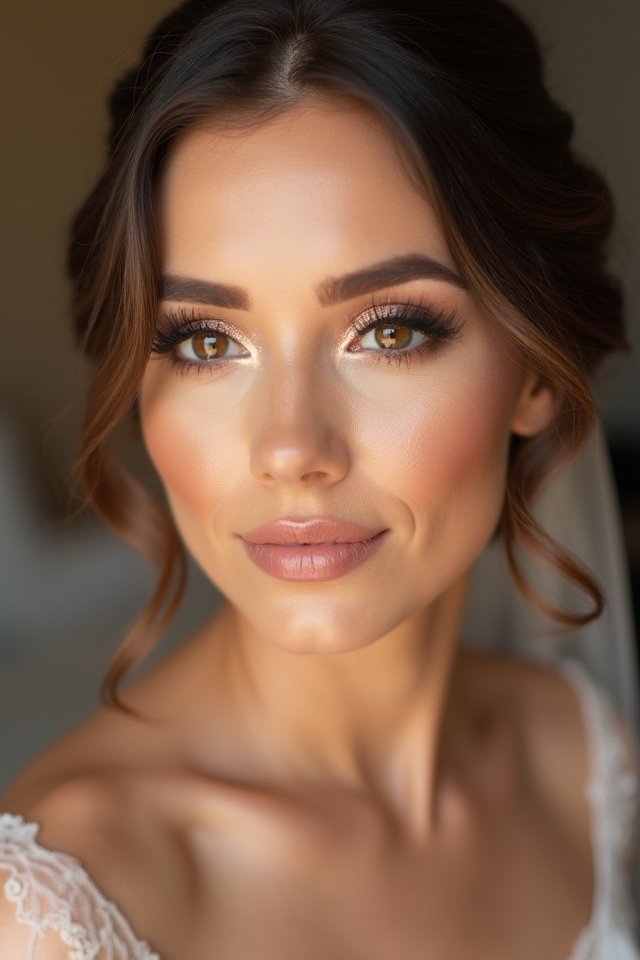 rose gold eye makeup