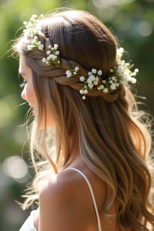 royal elegance with braids