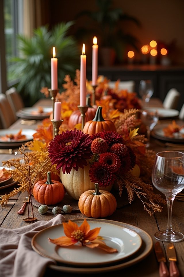 rustic autumn centerpiece ideas