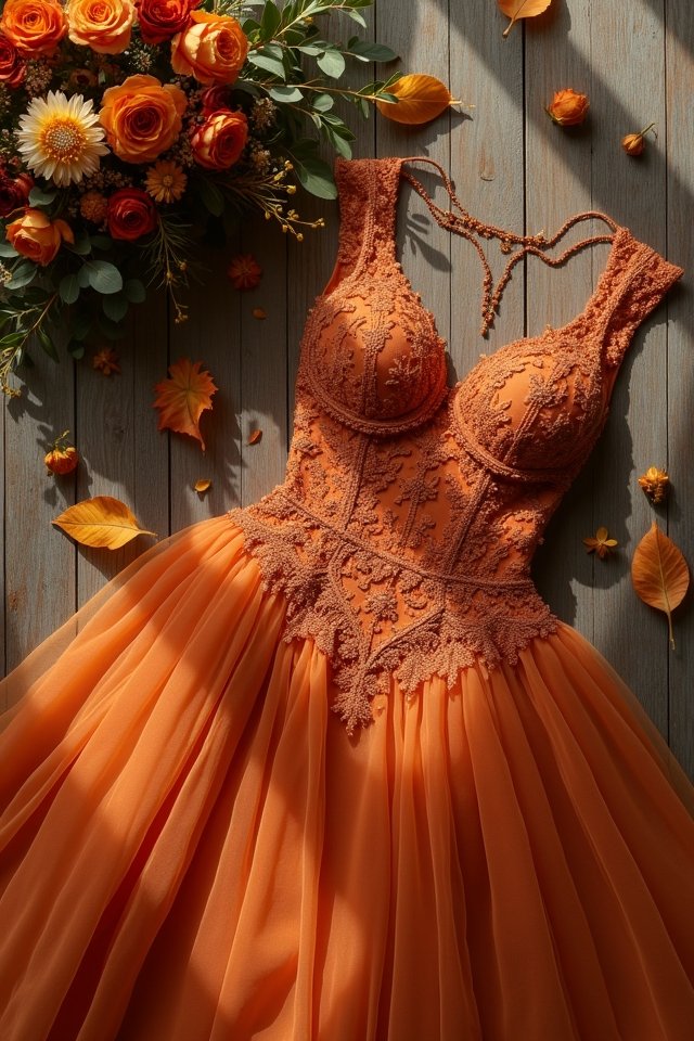 rustic autumn floral bouquets