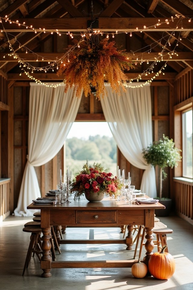 rustic barn wedding charm