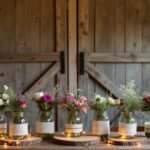rustic barn wedding decor