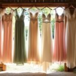 rustic boho barn gowns