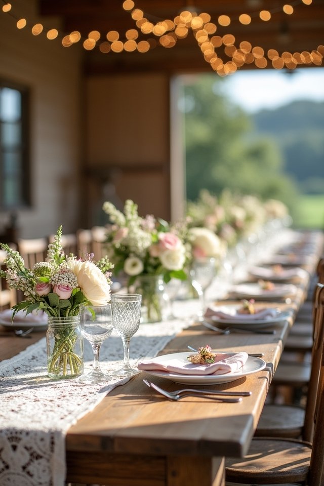 rustic charm wedding details