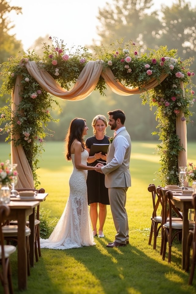 rustic countryside wedding charm