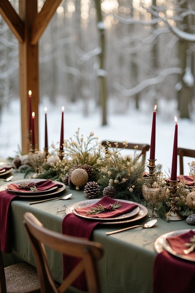 rustic earthy wedding decor