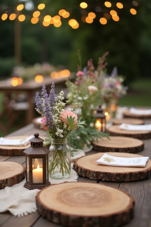 rustic elegance for dining