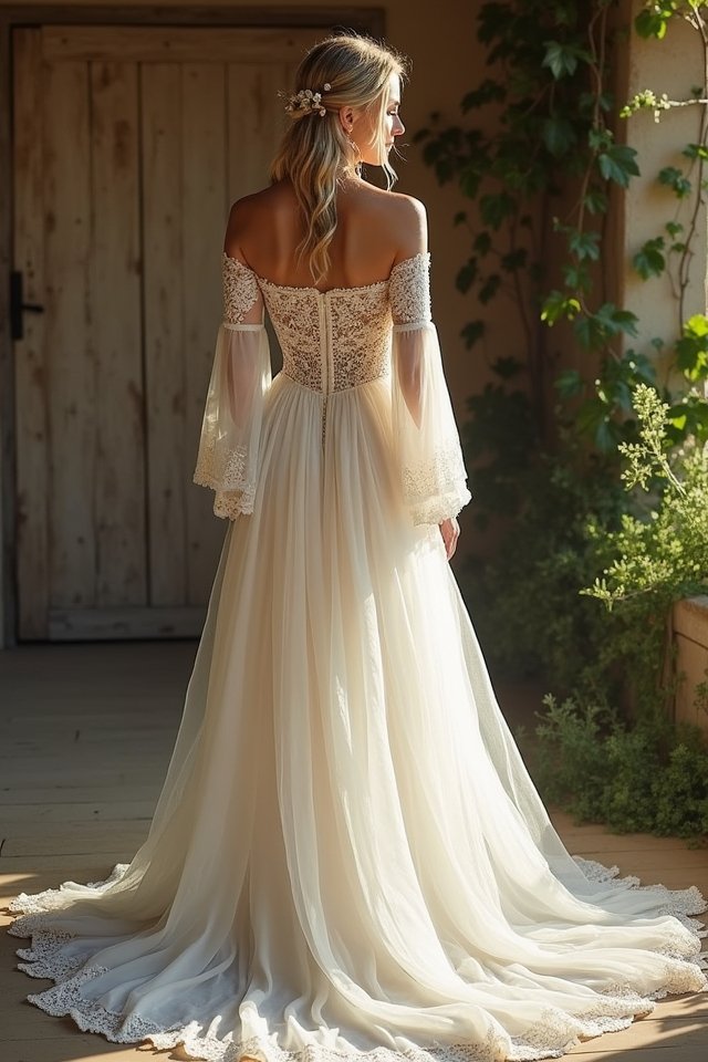 rustic elegance with romance