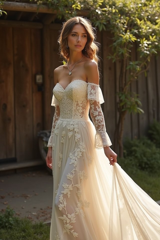 rustic elegance with romance