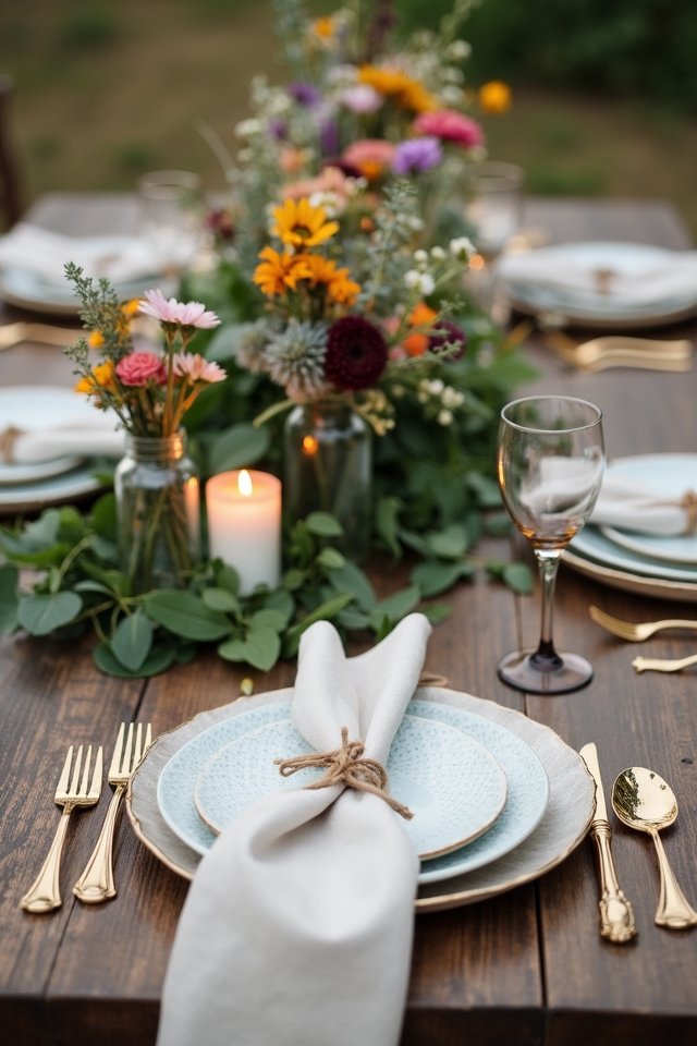 rustic elegance with wood