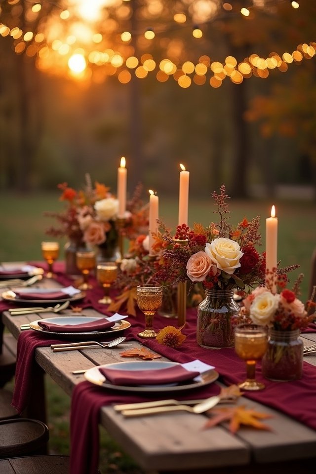 rustic fall wedding elegance