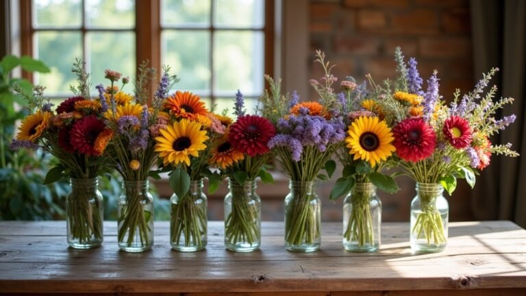 rustic flower centerpieces ideas