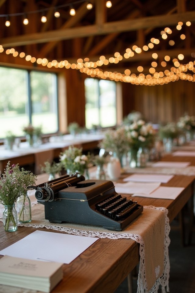 rustic guest book alternatives