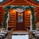 rustic log cabin weddings