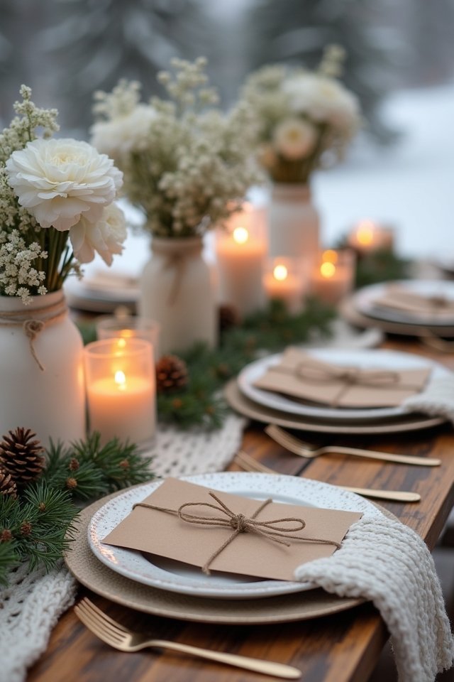 rustic minimalist wedding invitations
