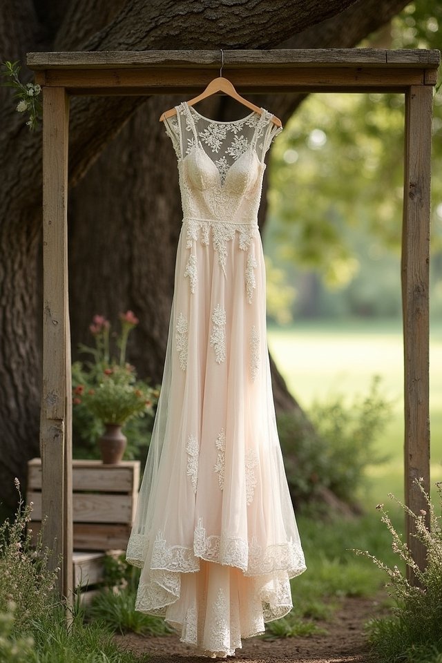 rustic romance cotton lace