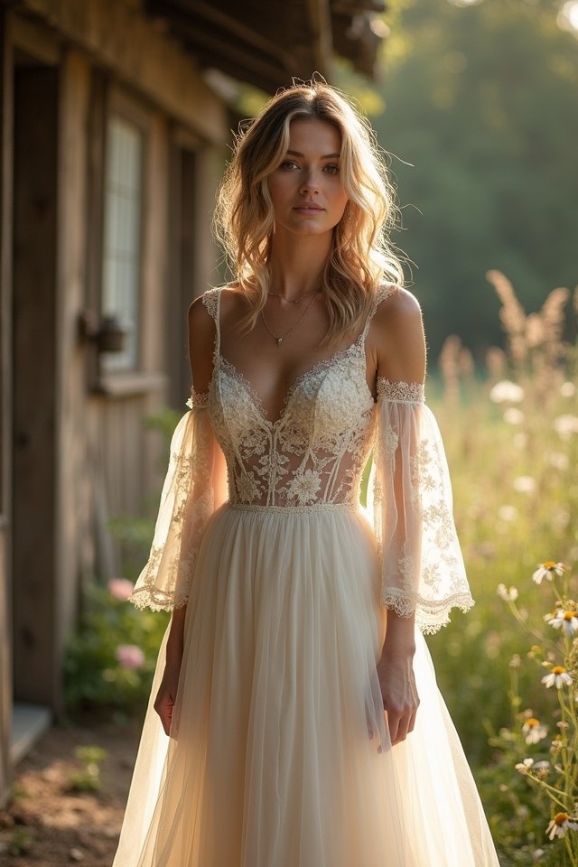 rustic romantic boho elegance