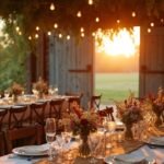 rustic september wedding palette