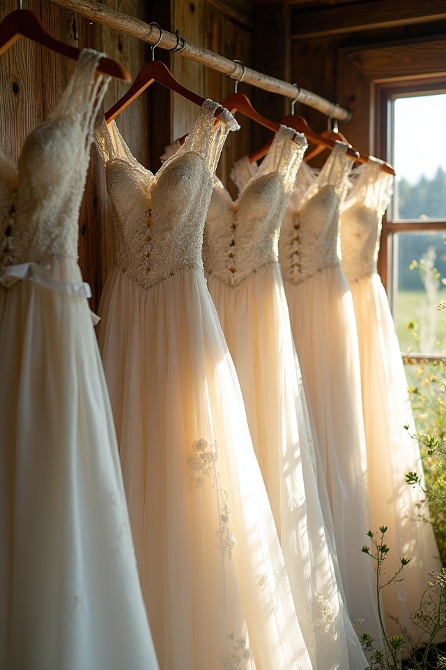rustic vintage lace elegance