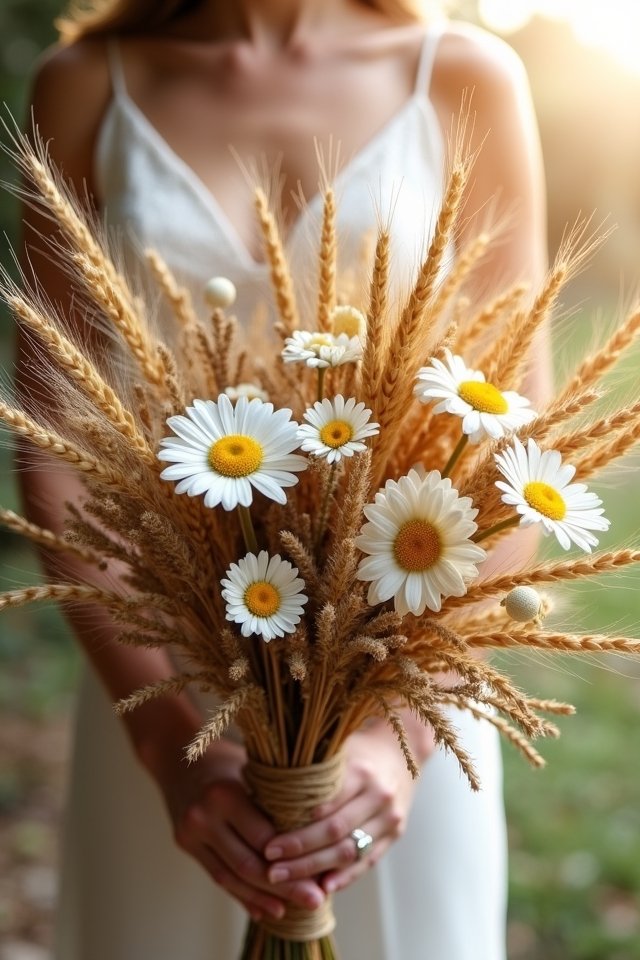rustic wedding bouquet inspiration