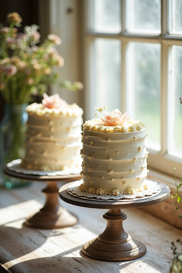 rustic wedding cake essentials