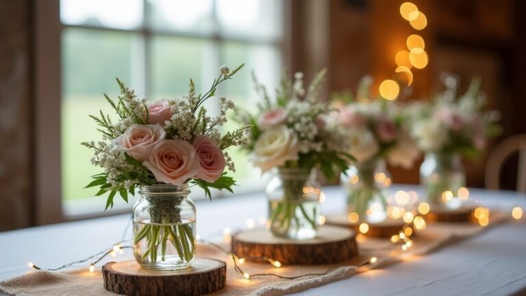 rustic wedding centerpiece ideas