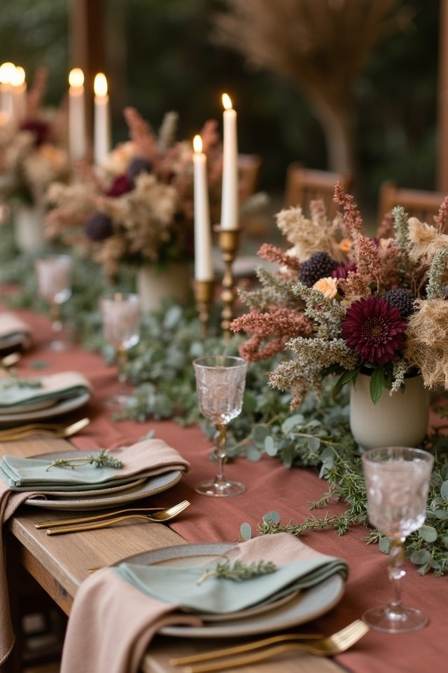 rustic wedding earthy tones