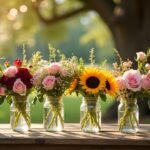 rustic wedding flower arrangements