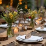 rustic wedding table decor