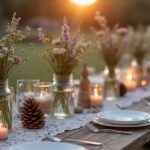 rustic wedding table decor