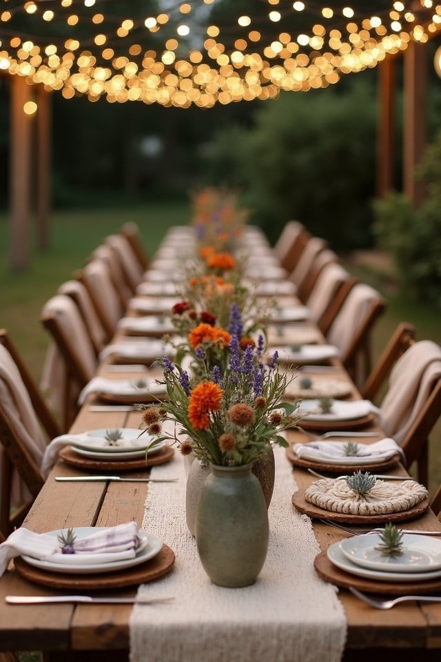 rustic whimsical wedding decor