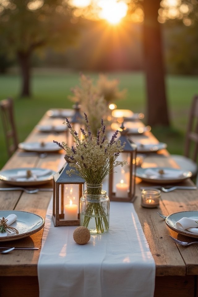 rustic wooden wedding decor