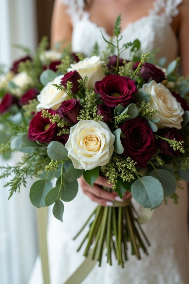 sage green ribbon elegance