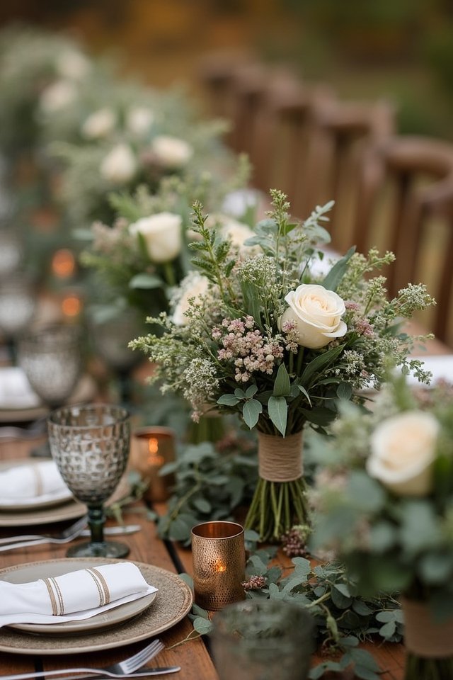 sage green wedding elegance