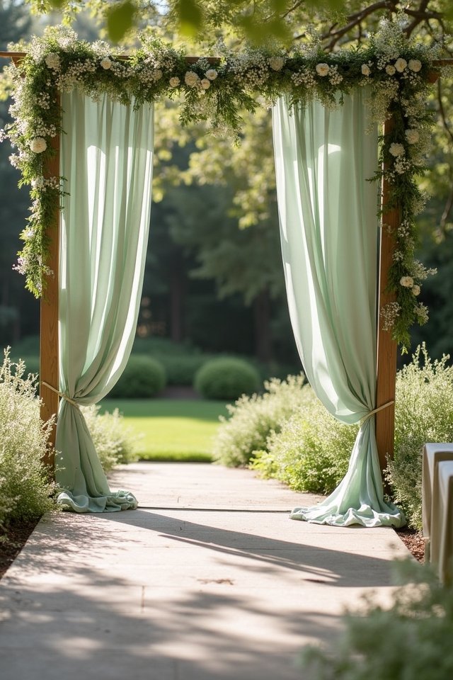 sage green wedding elegance